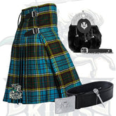Battle Of Kilts Men’s Tartan Kilt Outfit – 5-Piece Scottish Set with Premium Accessories